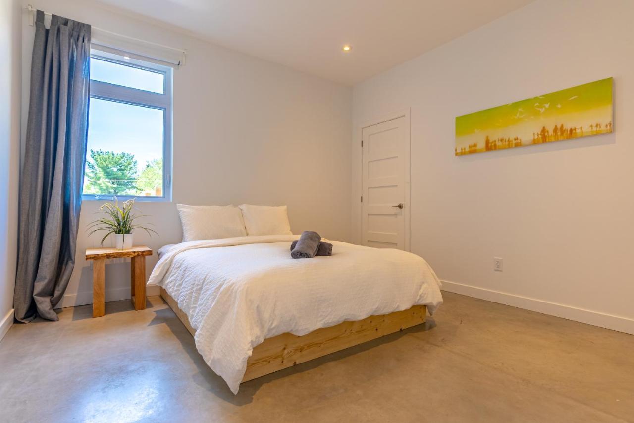 Hotel-Appartements De La Gare Val-David Ngoại thất bức ảnh
