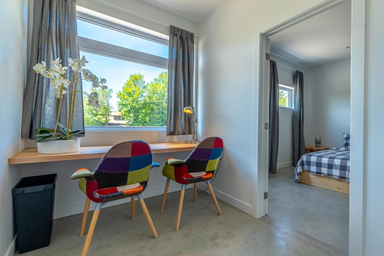 Hotel-Appartements De La Gare Val-David Ngoại thất bức ảnh