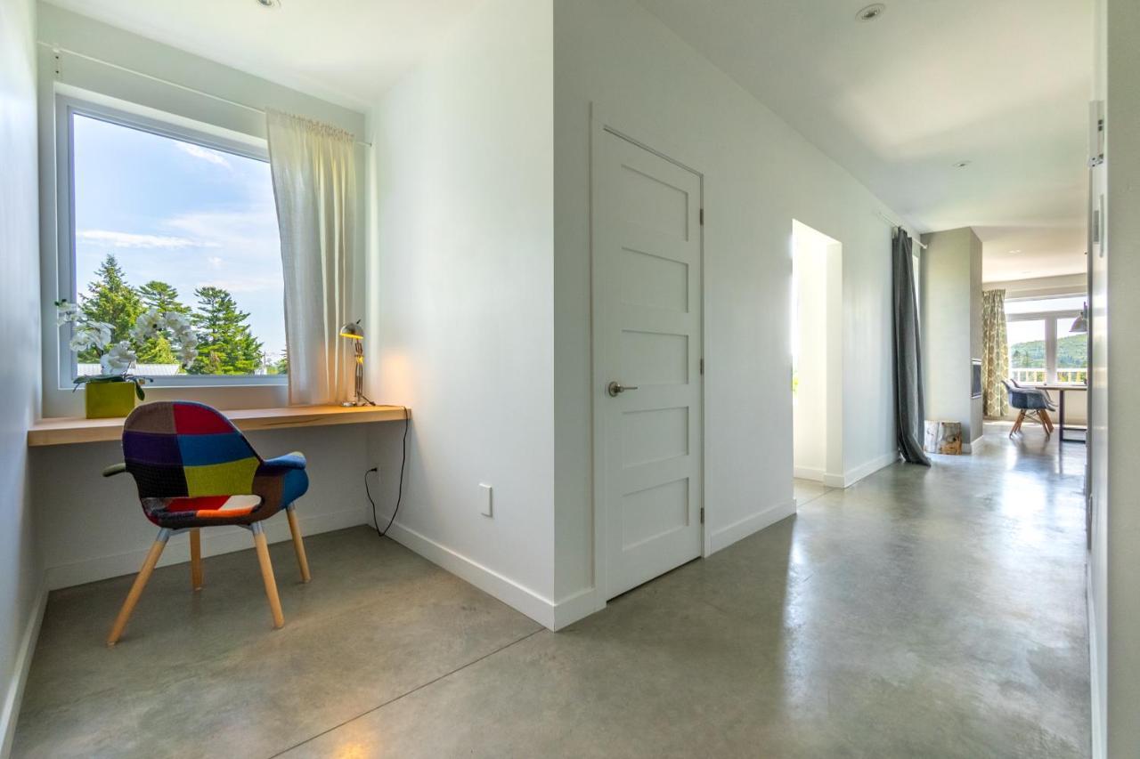 Hotel-Appartements De La Gare Val-David Ngoại thất bức ảnh
